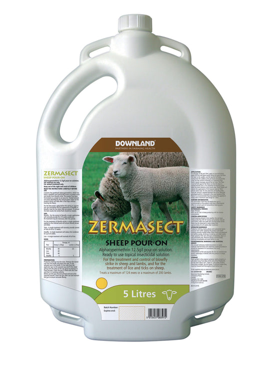 Downland Zermasect Pour-On for Sheep
