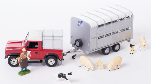 Britains Toys Land Rover & Horse Set
