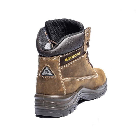 Buckbootz LACERZ Nubuckz Safety Lace Boot