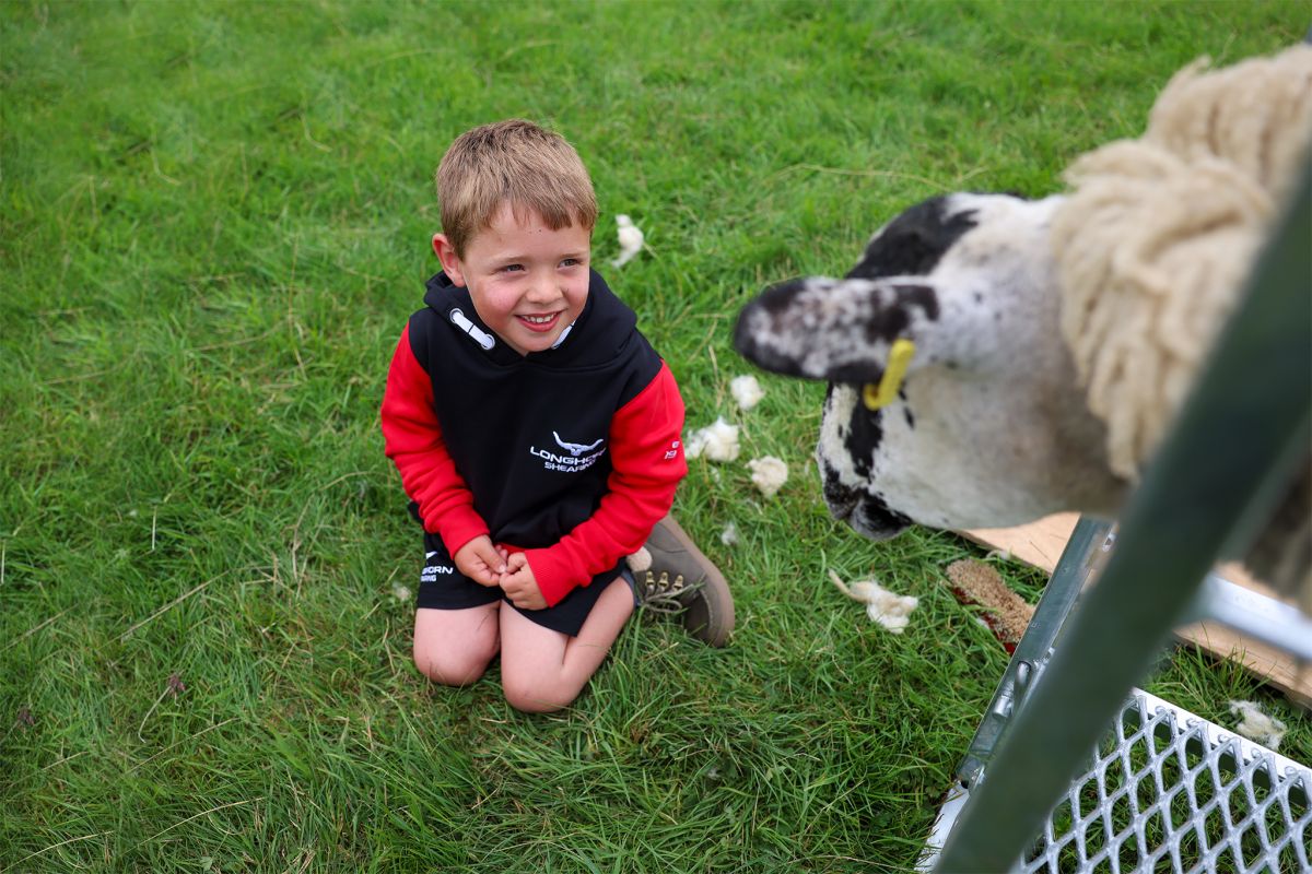 Kids Longhorn Shearing Long Tail Hoodie