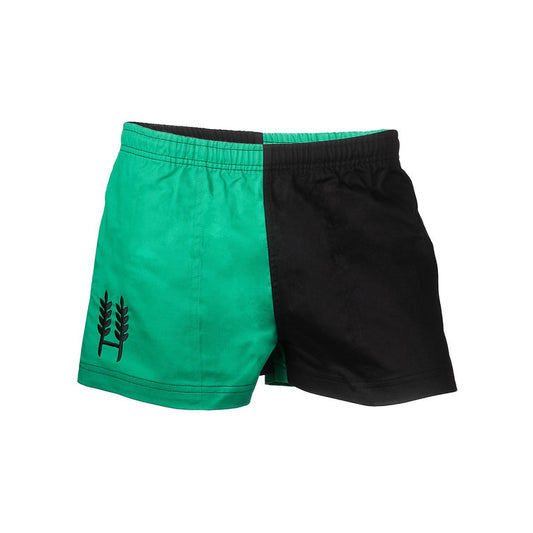 Hexby Green/Black Harlequin Shorts