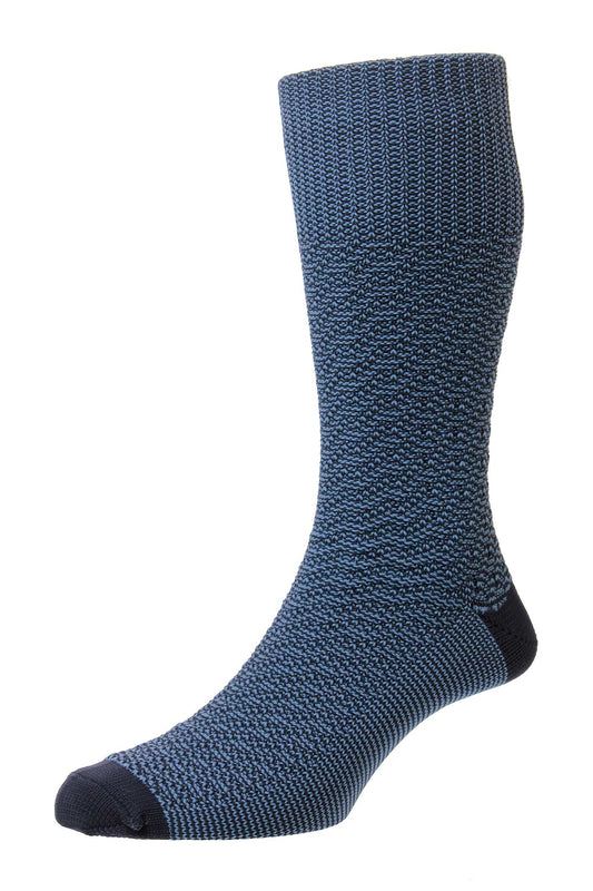 Textured Jacquard Work Boot Half Hose Socks