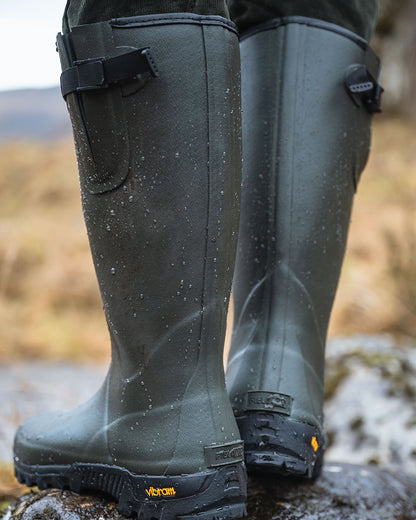 Hoggs Of Fife Field Neoprene Lined Wellingtons