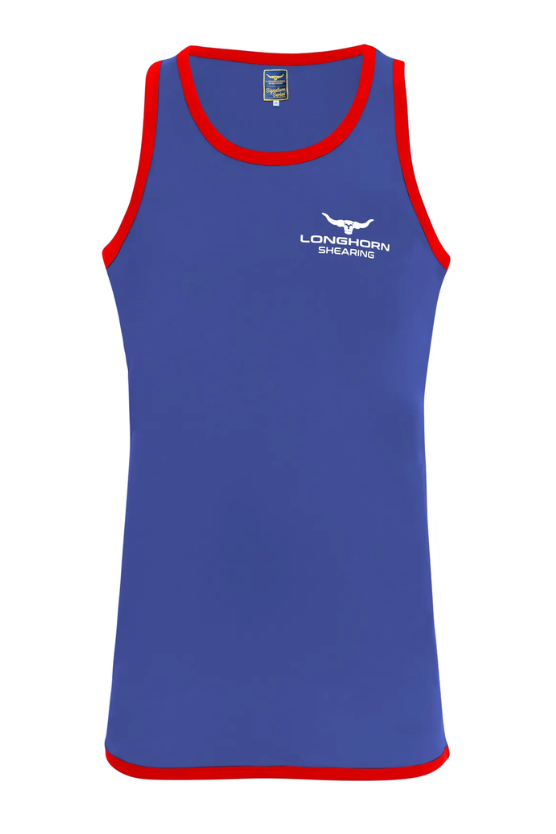 Longhorn Children's Long Tail Shearing Singlet