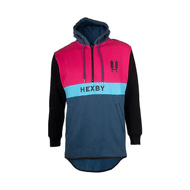 Hexby Mullet Shearing Hoodie - Pink/Blue