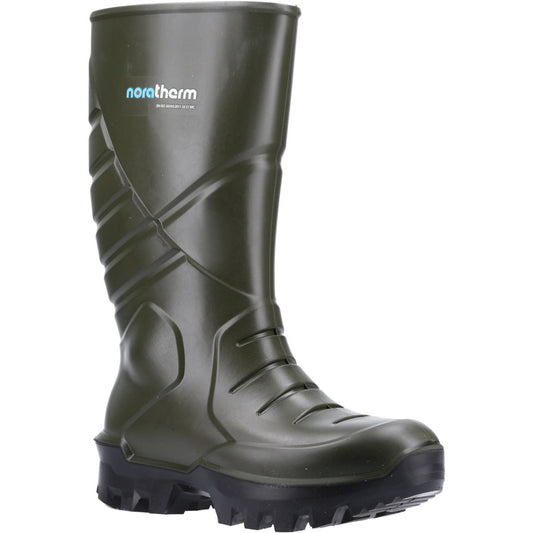 Nora Noratherm Full Safety S5 Green Wellingtons