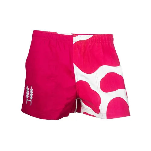 Hexby Pink/Cow Harlequin Shorts
