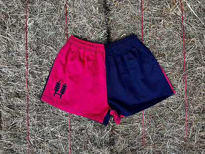 Hexby Pink/Navy Harlequin Shorts