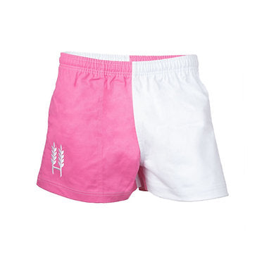 Hexby Pink/White Harlequin Shorts