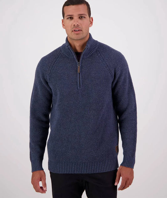 Swanndri Chalky Island Waffle Jumper
