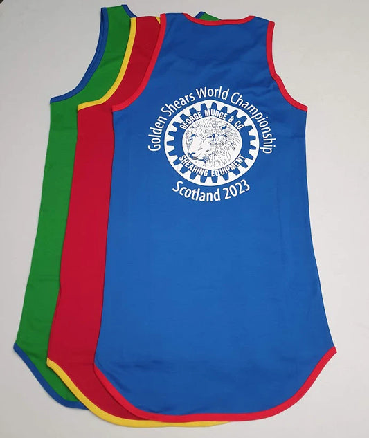 George Mudge Shearing Singlet