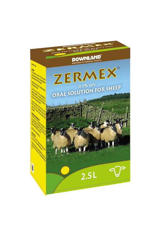 Downland Zermex 0.1% Oral Drench for Sheep